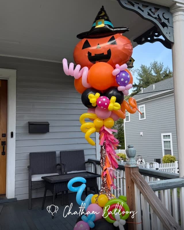 Spooky Jack-O-Lantern tower 🕷️