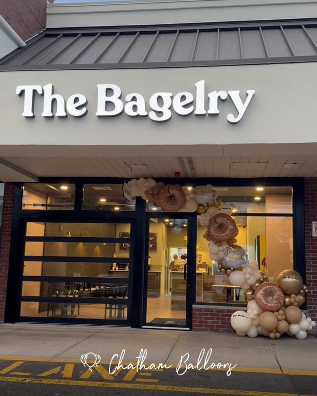 Stop by @thebagelry_chatham today for their Grand Opening at 459 Main Street.